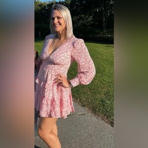 Floral Pink Dress
